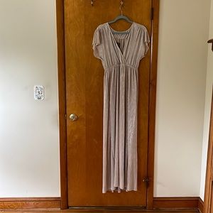 Gold One Loved Babe Dress